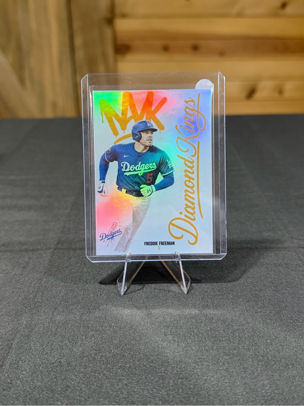 Freddie Freeman Los Angeles Dodgers Diamond Kings Custom Baseball Card